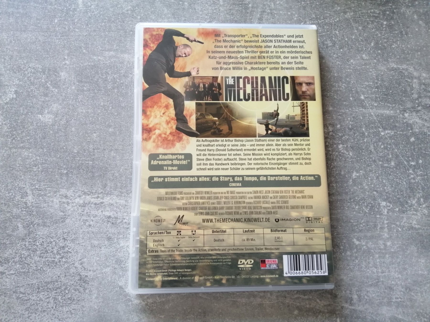 Tutti i DVDs: DVD: The Mecanic - Jason Statham – Nuovo (secondo la descrizione) da Altstätten SG venduto da tollesauswolle 1