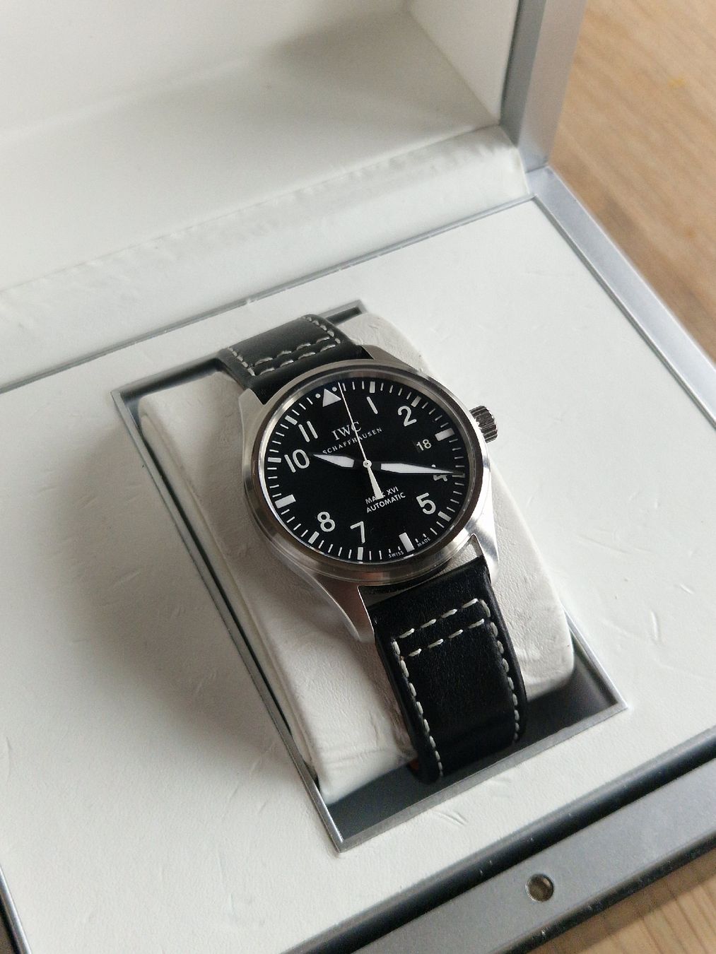 IWC Orologi: IWC Fliegeruhr Mark XVI Full set – Usato da Remigen venduto da 07watch_collector 8