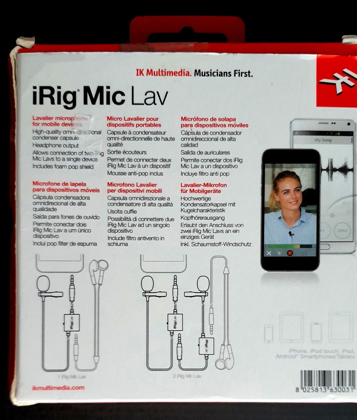 Mikrofone: iRig Mic Lav Lavallier Mic – Gebraucht aus Buchs SG von Radixx 1
