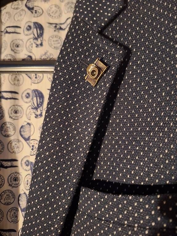 Giacche: Nachtblaues Jacket / Blazer - Gr M von SELECTED – Usato da Zürich venduto da playatom 1