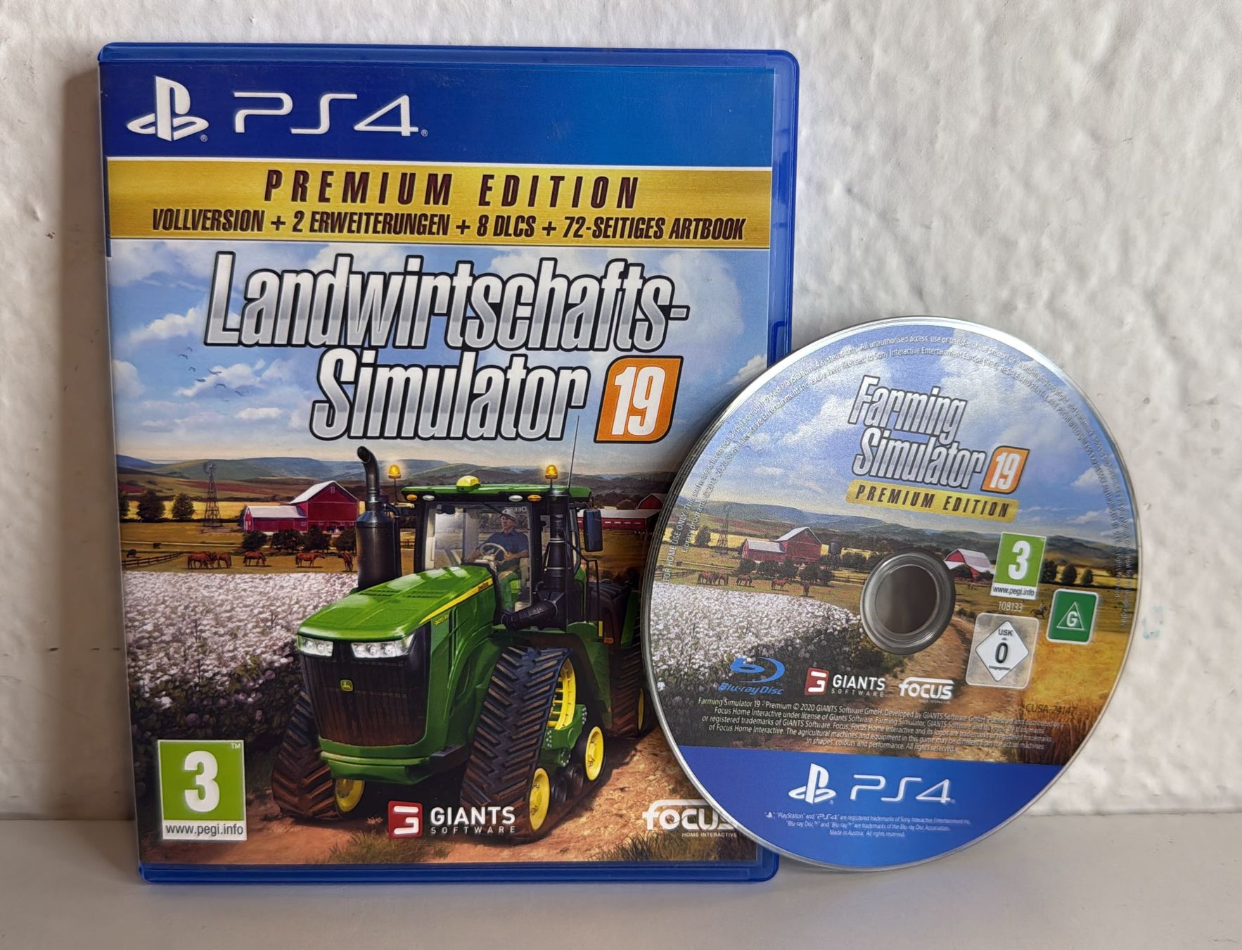 Spiele: Landwirtschafts Simulator 19 Premium Edition PS4  – Gebraucht aus Ehrendingen von lax21