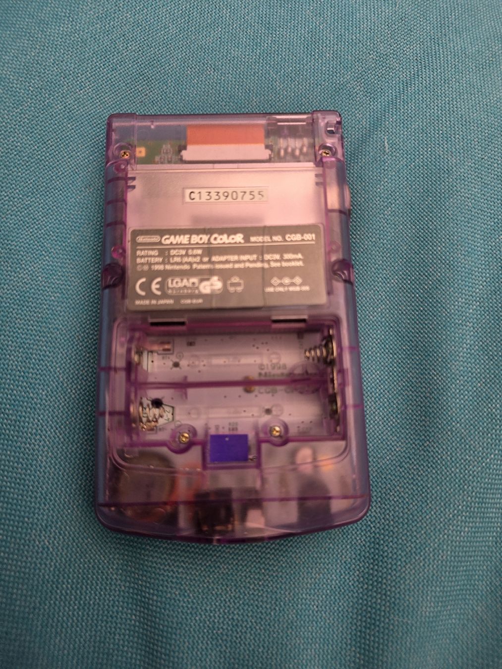 Nintendo Console: Nintendo Game Boy Color lila transparent – Usato da Dorf venduto da Echo_Elements 4