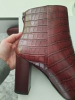 Bottine en cuir