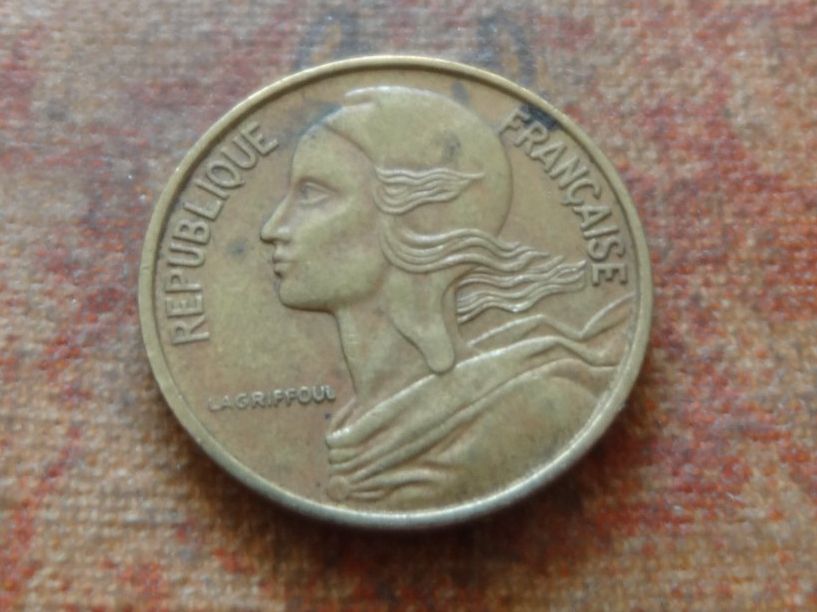 Tutti le monete: FRANCE  5 Centimes  1966  (P) – Usato da Romanel-sur-Lausanne venduto da Swift13 1