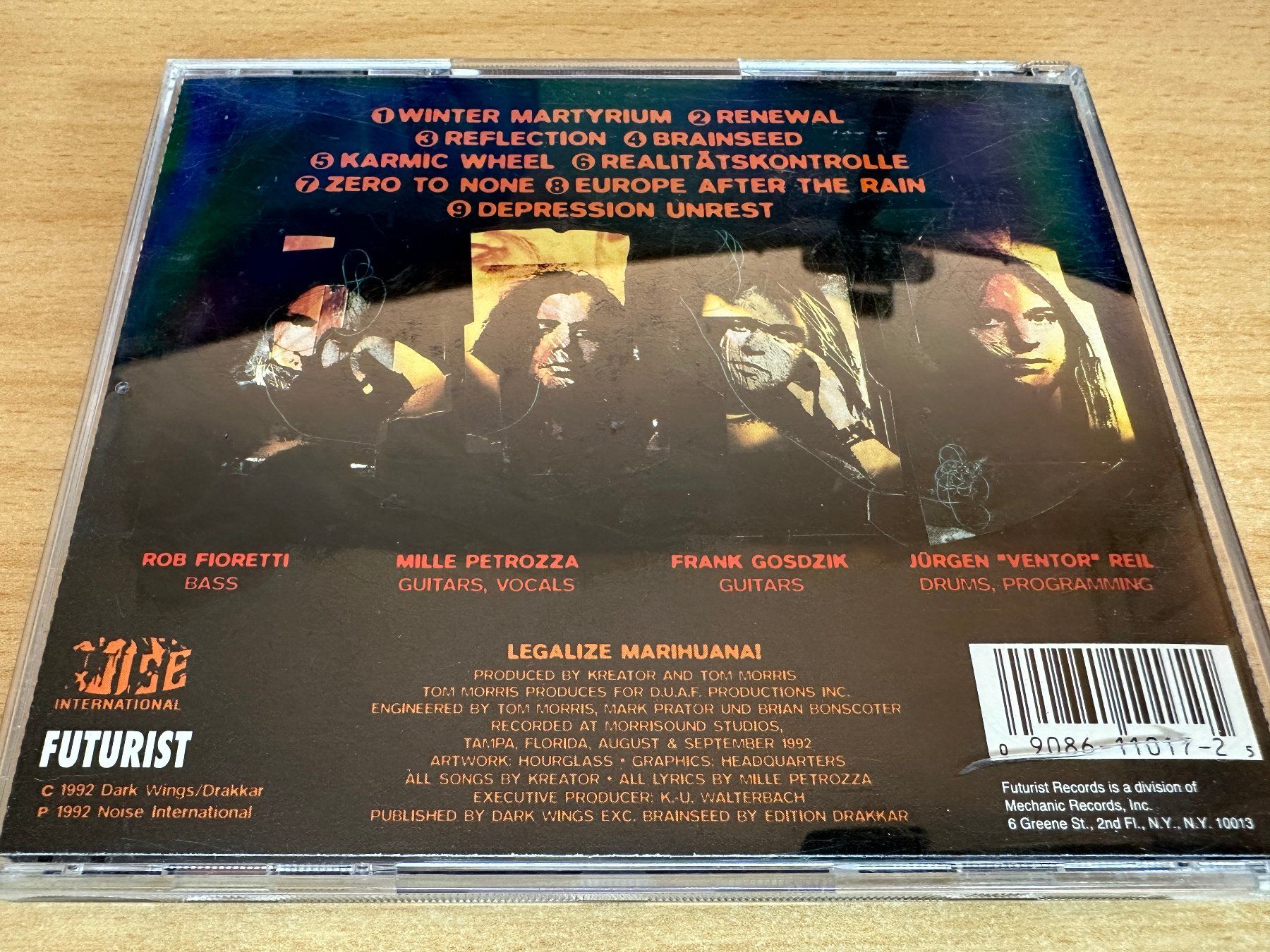 CD: Kreator – Renewal – Usato da Rikon im Tösstal venduto da Alpenmutz 1