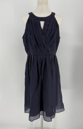 elegantes dunkelblaues Kleid Gr. 42 von Esprit