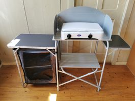 Easy Camp Outdoorkücke mit Parker Gas Rechaud gebraucht