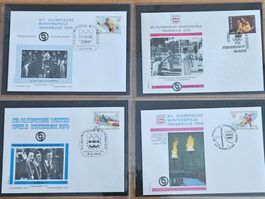 Sammlung 24 Offizieller Sonderbriefe Schweizer Sporthilfe