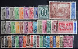 Deutschland Alliierte Zone um 1945 Lot mit alten Werten I