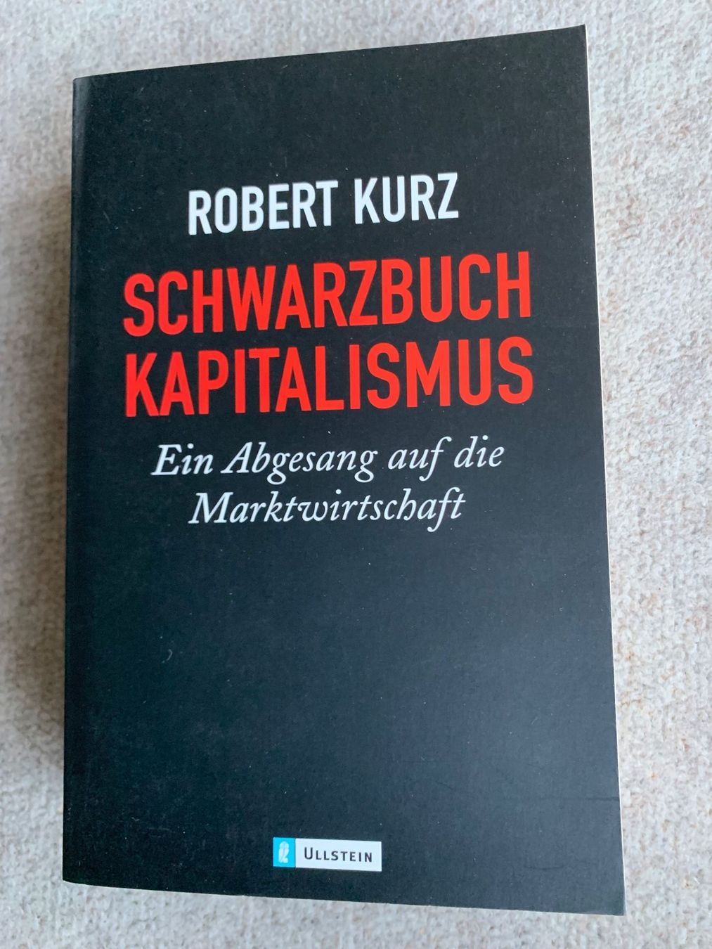 Libri: Robert Kurz - Schwarzbuch Kapitalismus – Usato da Reinach AG venduto da dipsy2002