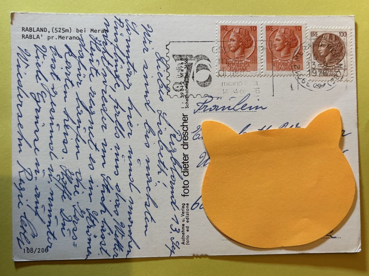 Cartoline postali: AK von Rabland bei Meran – Usato da Rümlang venduto da Kartenpost1 1