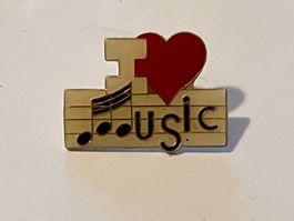 1 Pin I Love Music