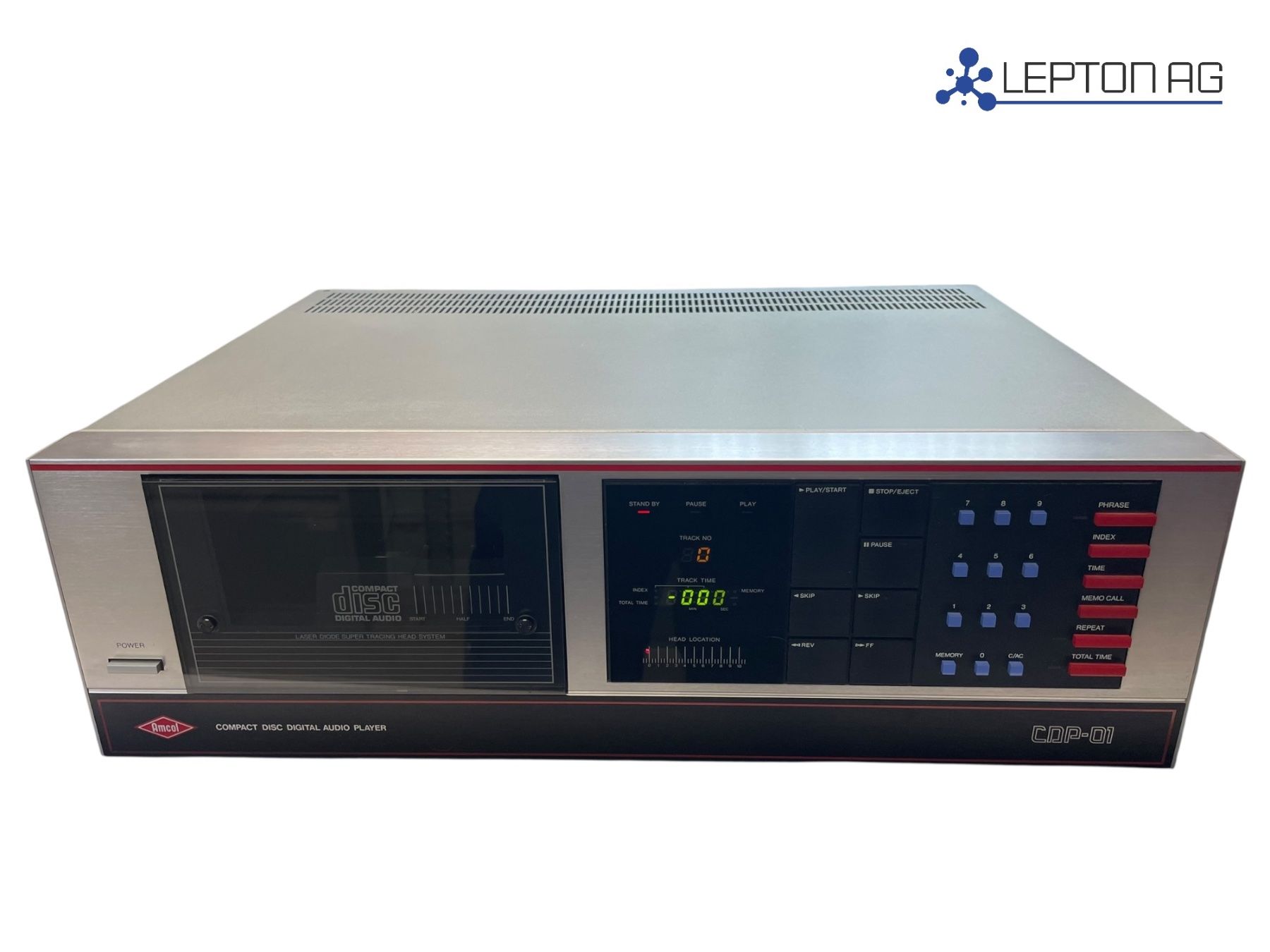 Lettore multimediale & Streamer: Amcol CDP-01 Compact Disc Digital Audio Player/ selten – Usato da Niederdorf venduto da LeptonAG
