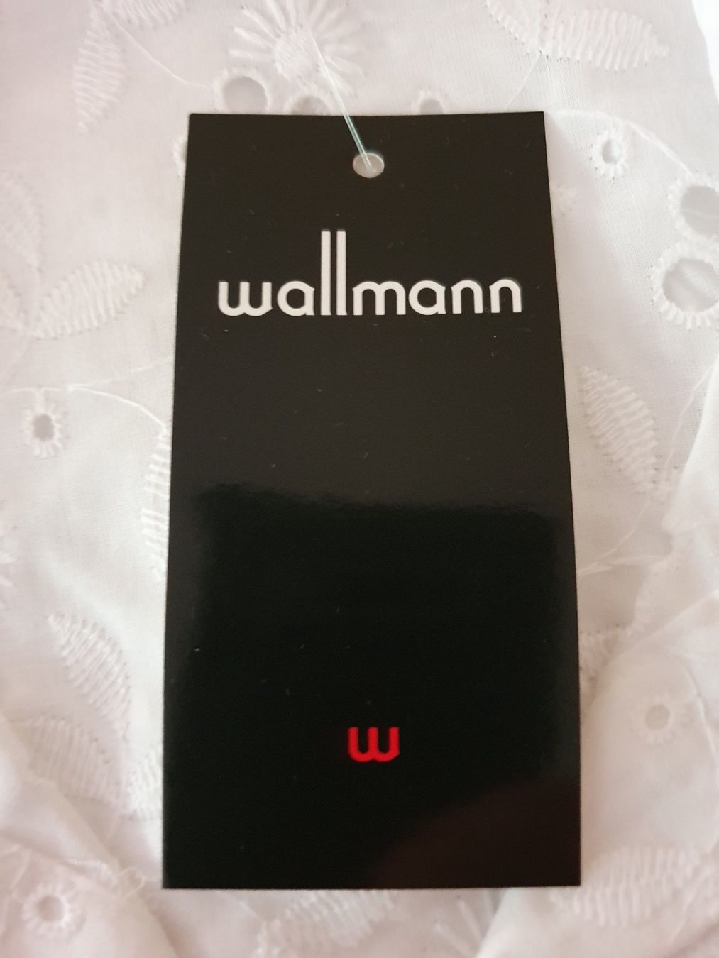 Camicette: Neu: "Wallmann" / edle Bluse weiss Gr. 42 / ÄRMELLOS – Nuovo (secondo la descrizione) da Muri AG venduto da Edlerweiss 7