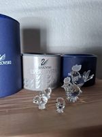 Swarovski Zierglas Figuren Hühnerfamilie