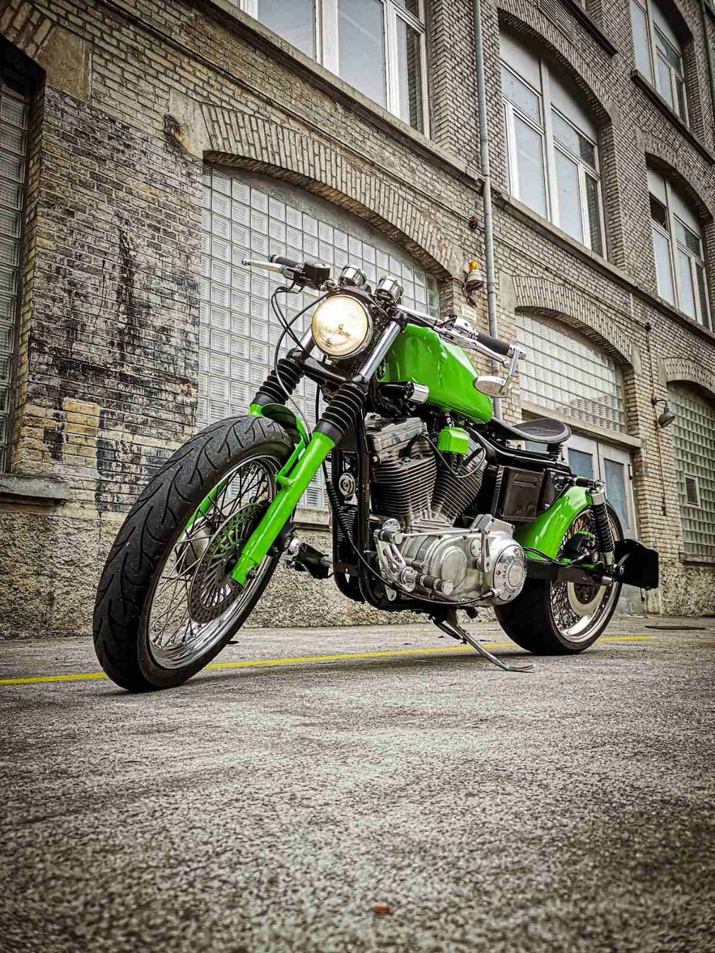Harley-Davidson Chopper: Harley Davidson XLH883 1997 Umbau – Usato da Au ZH venduto da LuanZH 1