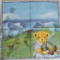 Serviette alois macht brotzeit (rar)