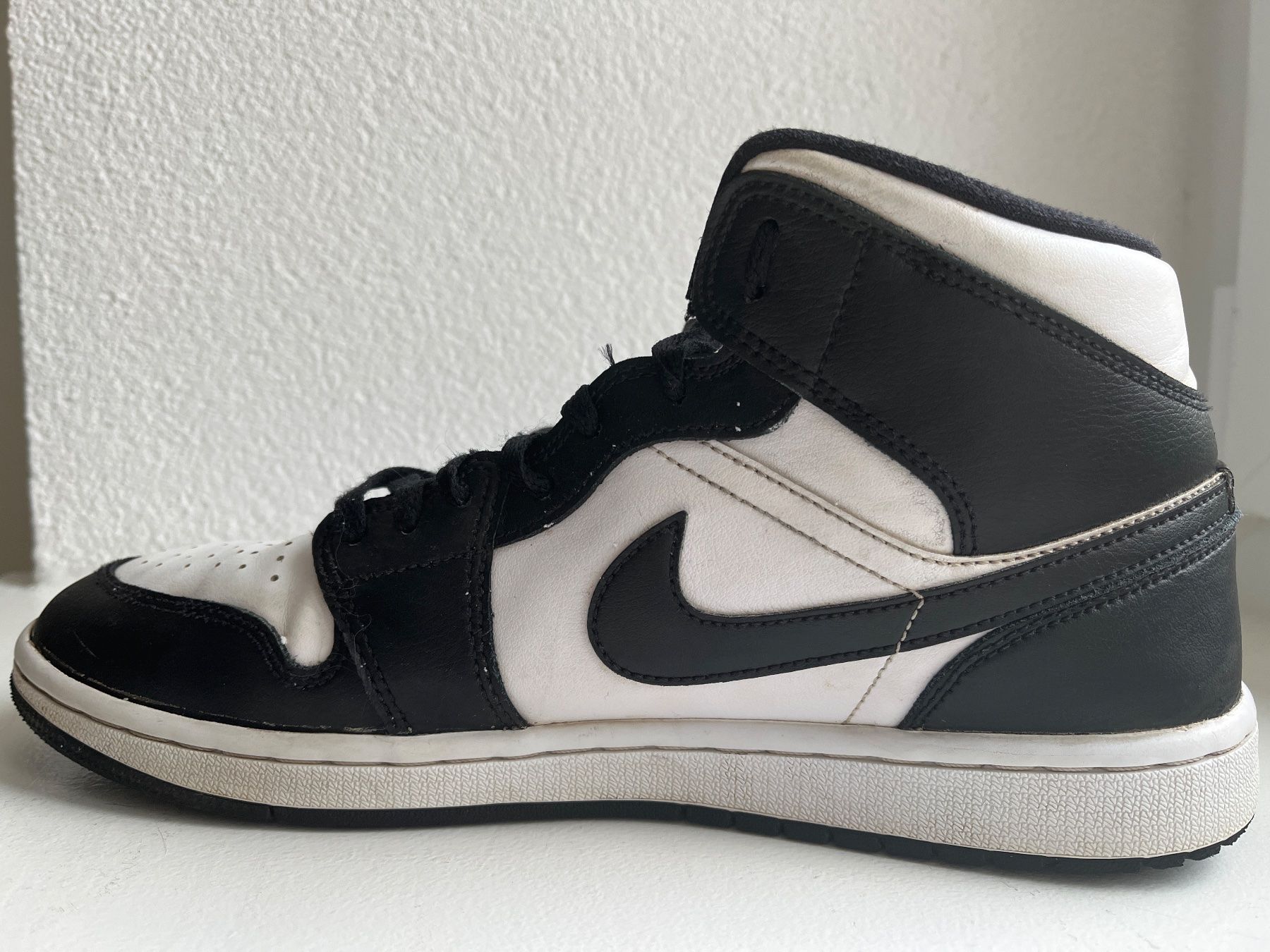 Jordan Scarpe da uomo: Air Jordan 1 Mid Panda – Usato da Court venduto da Style_ambre 5