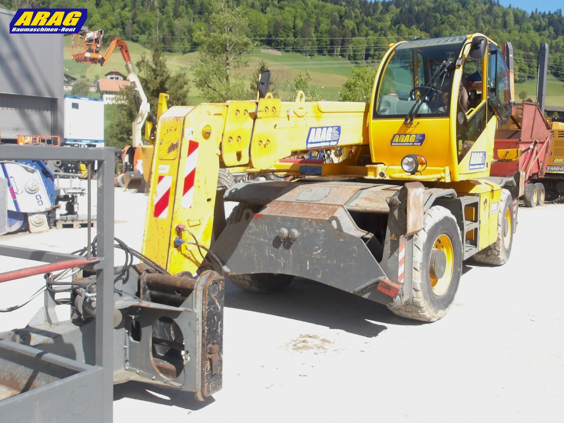 Tutte le macchine: Dieci Pegasus 60.16 Teleskoplader – Usato da Hasle LU venduto da Arag08 4