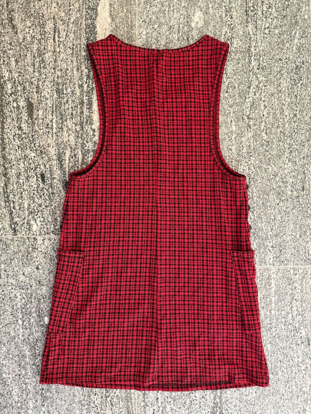 Tezenis Vestiti: Red checkered Tezenis womens dress – Usato da S. Vittore venduto da via_h2nb 3