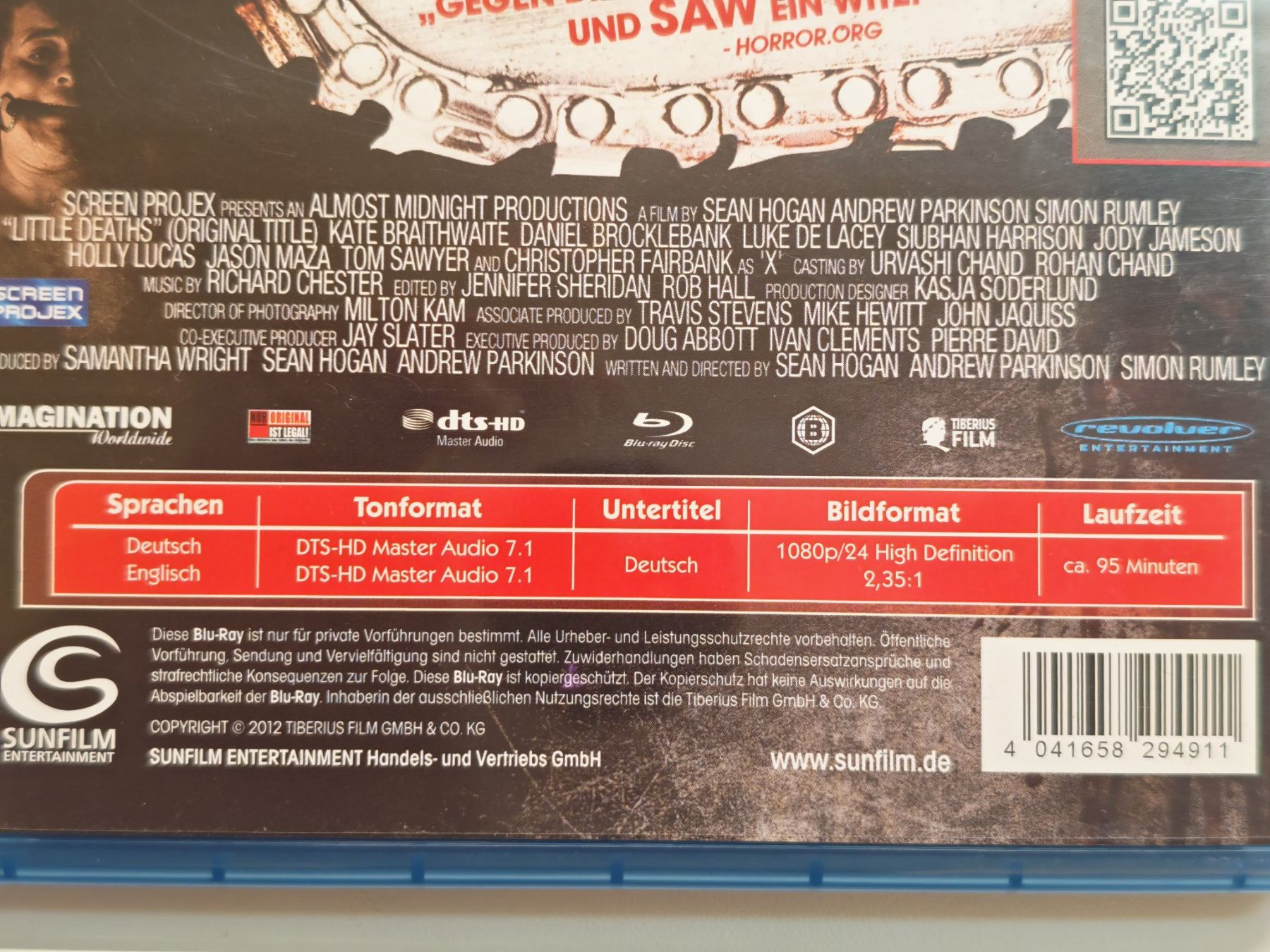 Tutti i DVDs: Obsession - Tödliche Spiele ( Uncut ) – Usato da Liestal venduto da Kratzilla 3