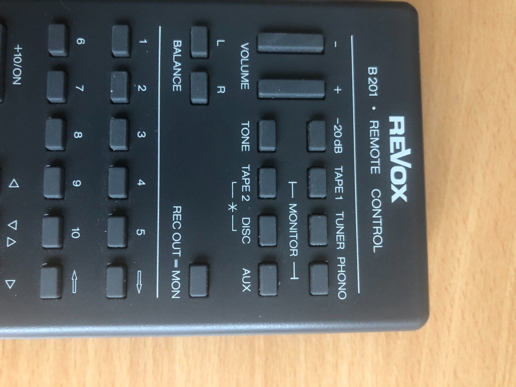 Revox Fernbedienungen: Revox B201 Remote Control – Gebraucht aus Thun von graniumli 2