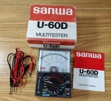 sanwa U-60D Multitester