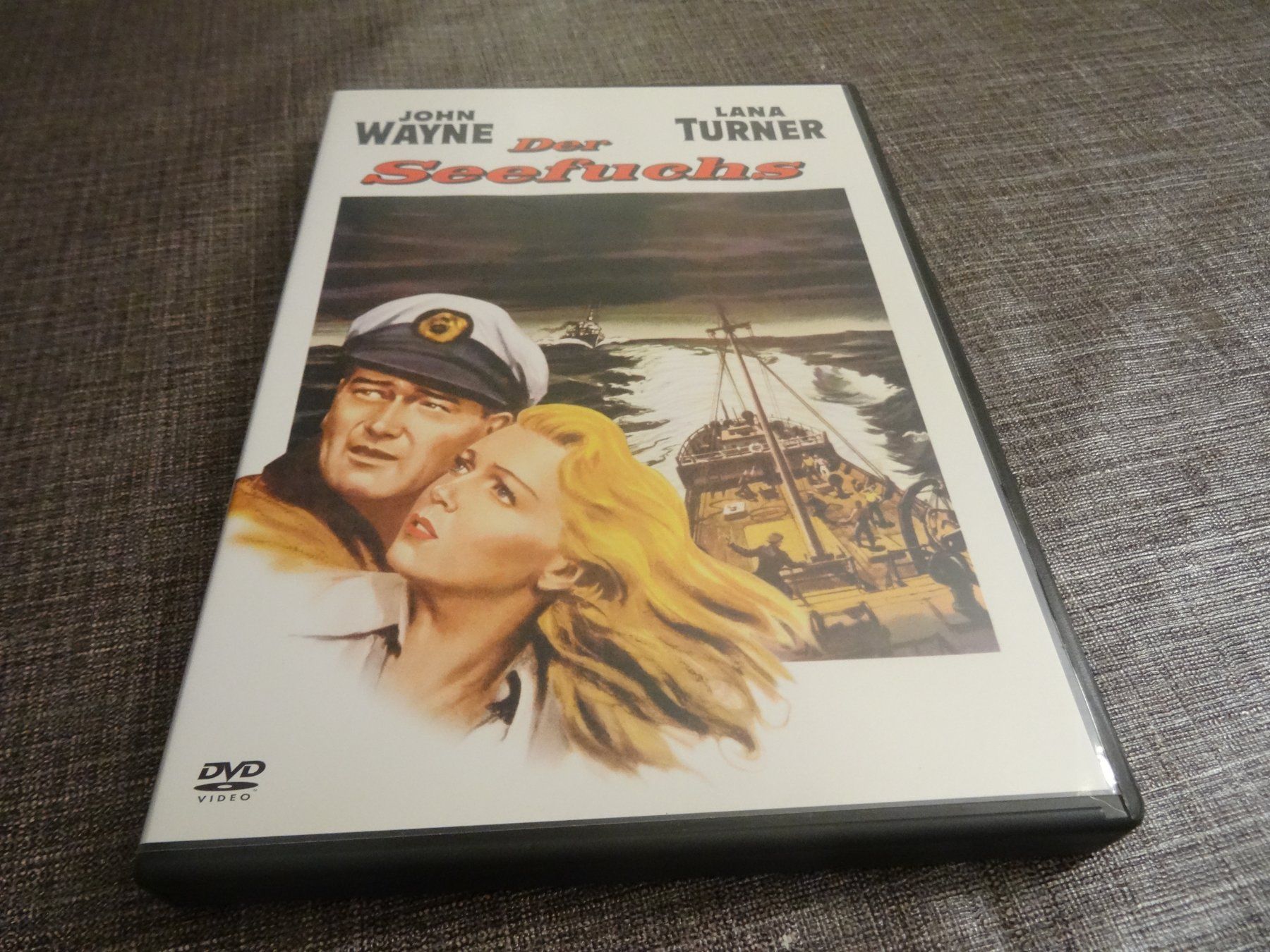 Tutti i DVDs: DVD Der Seefuchs John Wayne Lana Turner – Usato da Olten venduto da Disc-Verkauf