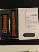 Fullmosa Uhrenarmband 20mm Braun Neu Top Zustand