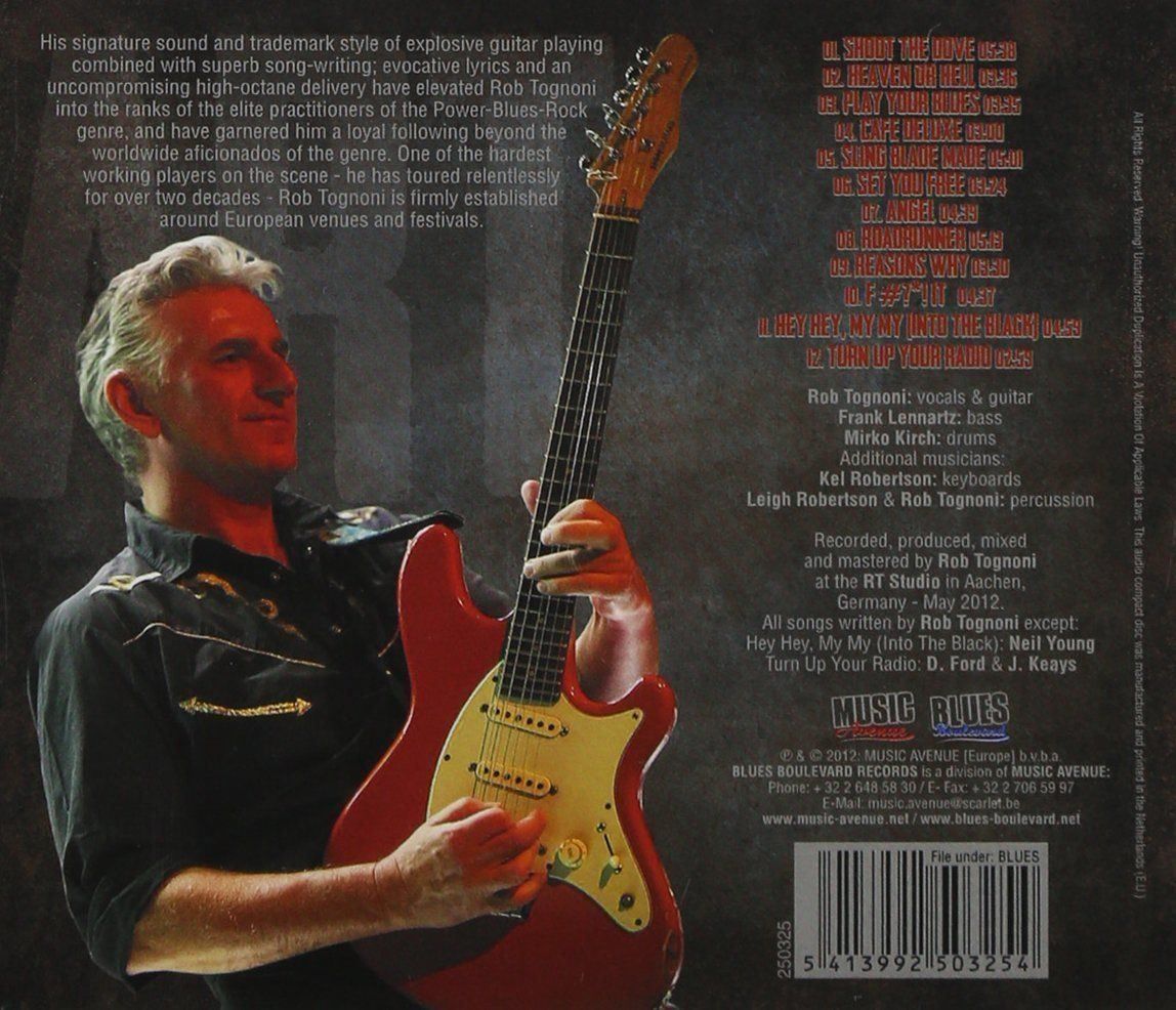 CDs: Rob Tognoni - Art (CD 2012) – Neu (gemäss Beschreibung) aus merishausen von hidee 1