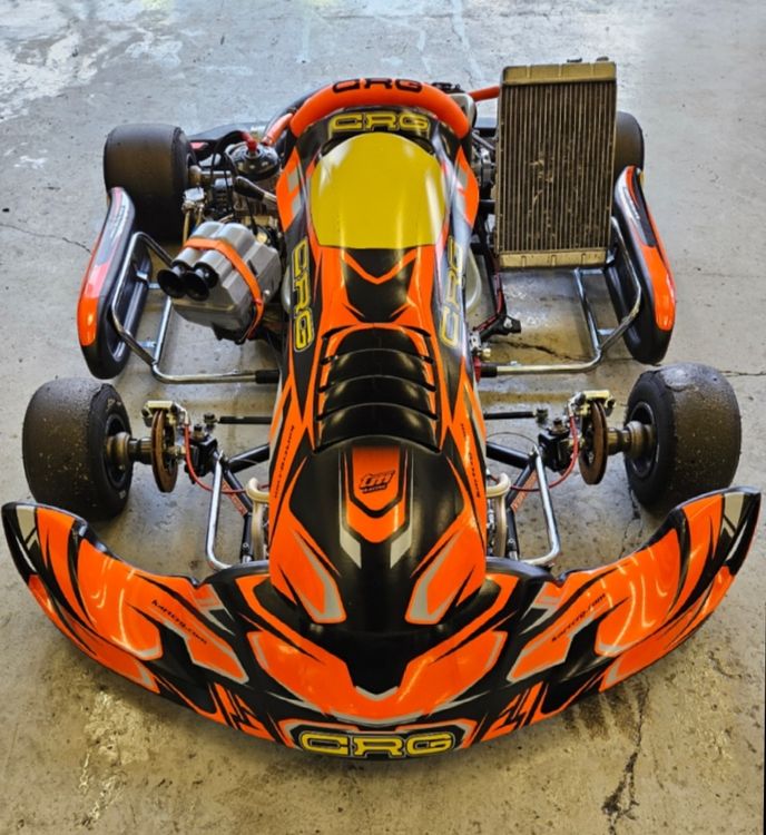 Go-Kart: CRG KT2 2025 KZ Komplett – Usato da Wettingen venduto da Racing_43
