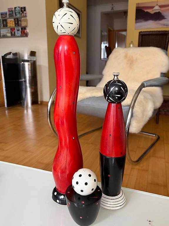 Sculture & Statue: 3-teiliges Designer-Set aus Holz – Usato da Binningen venduto da Xen_2gn5