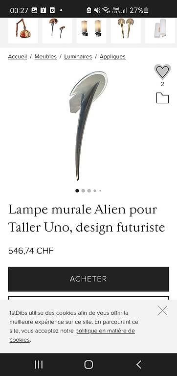 Pfister Lampes: Applique – D'occasion à Neuchâtel par san_wwm2 2