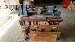 Tour SCINTA moteur FAVI STOLBERG L8, table de travail