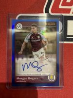 Morgan Rogers auto /150! Aston Villa Topps Merlin UCC 24/25