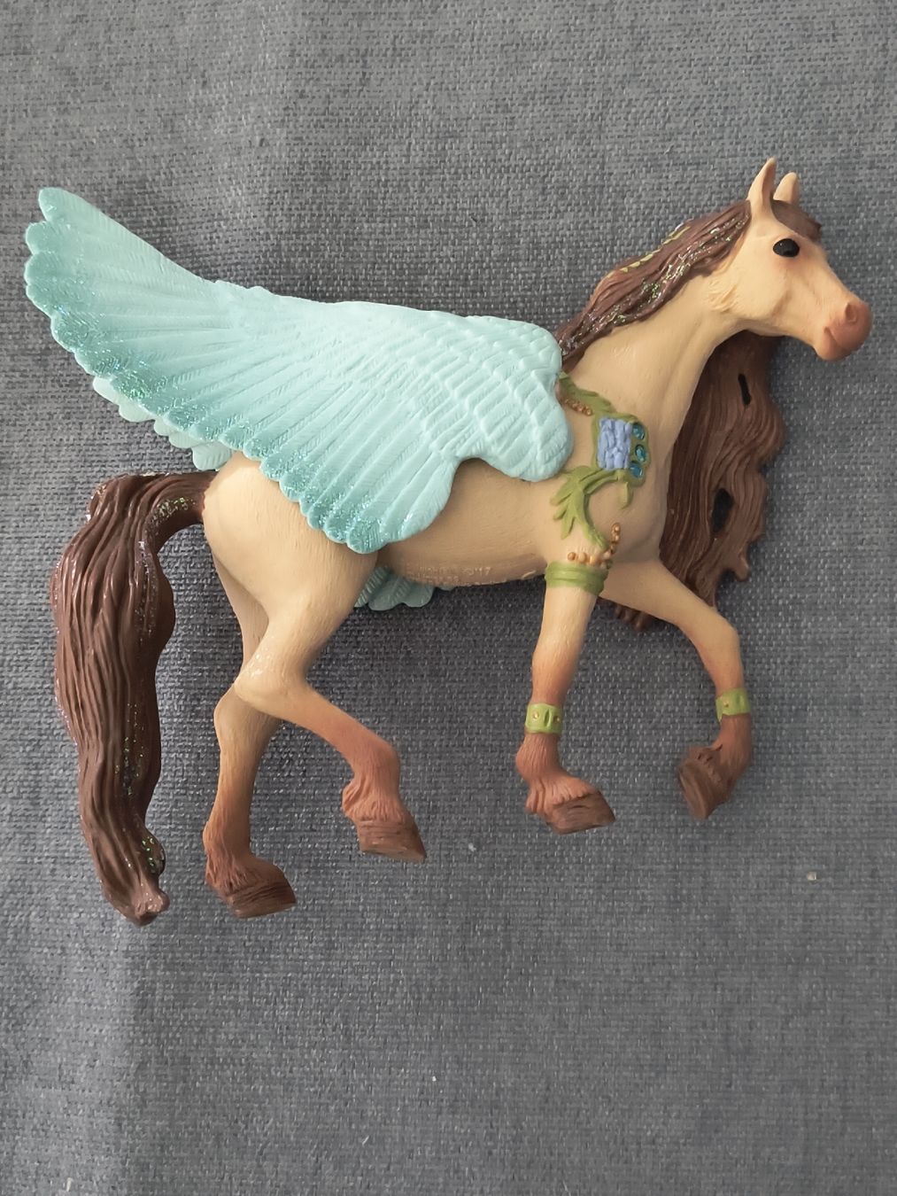 Schleich Statuette: Schleich Figur Pegasus mit Flügeln braun – Usato da Würenlingen venduto da pjs-at-tutti