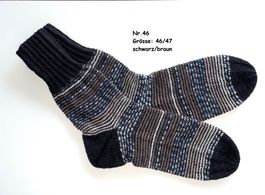 Socken handgestrickt   Grösse 46/47   Nr.46