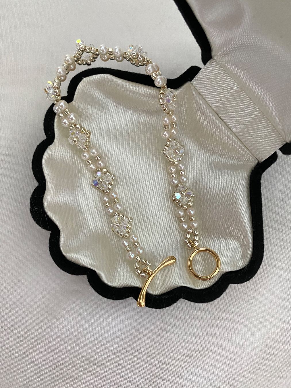 Bracciali & Braccialetti: Süsswasserperlen/Perlen Armbänder – Nuovo e nell'imballaggio originale da Sarnen venduto da Yingsperlen4 1