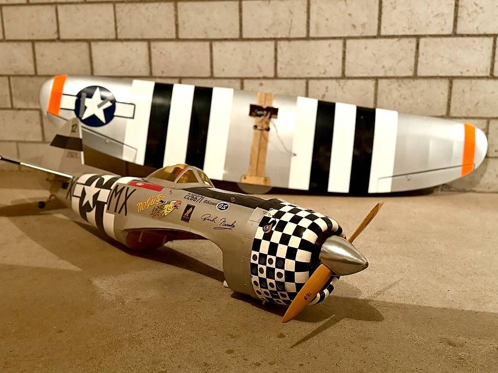 Modellismo RC: Modellflugzeug - Thunderbold – Usato da Wil SG venduto da JoRaHa