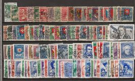 PJ099 - Lot Pro Juventute 1913-1963 (complet) obl.