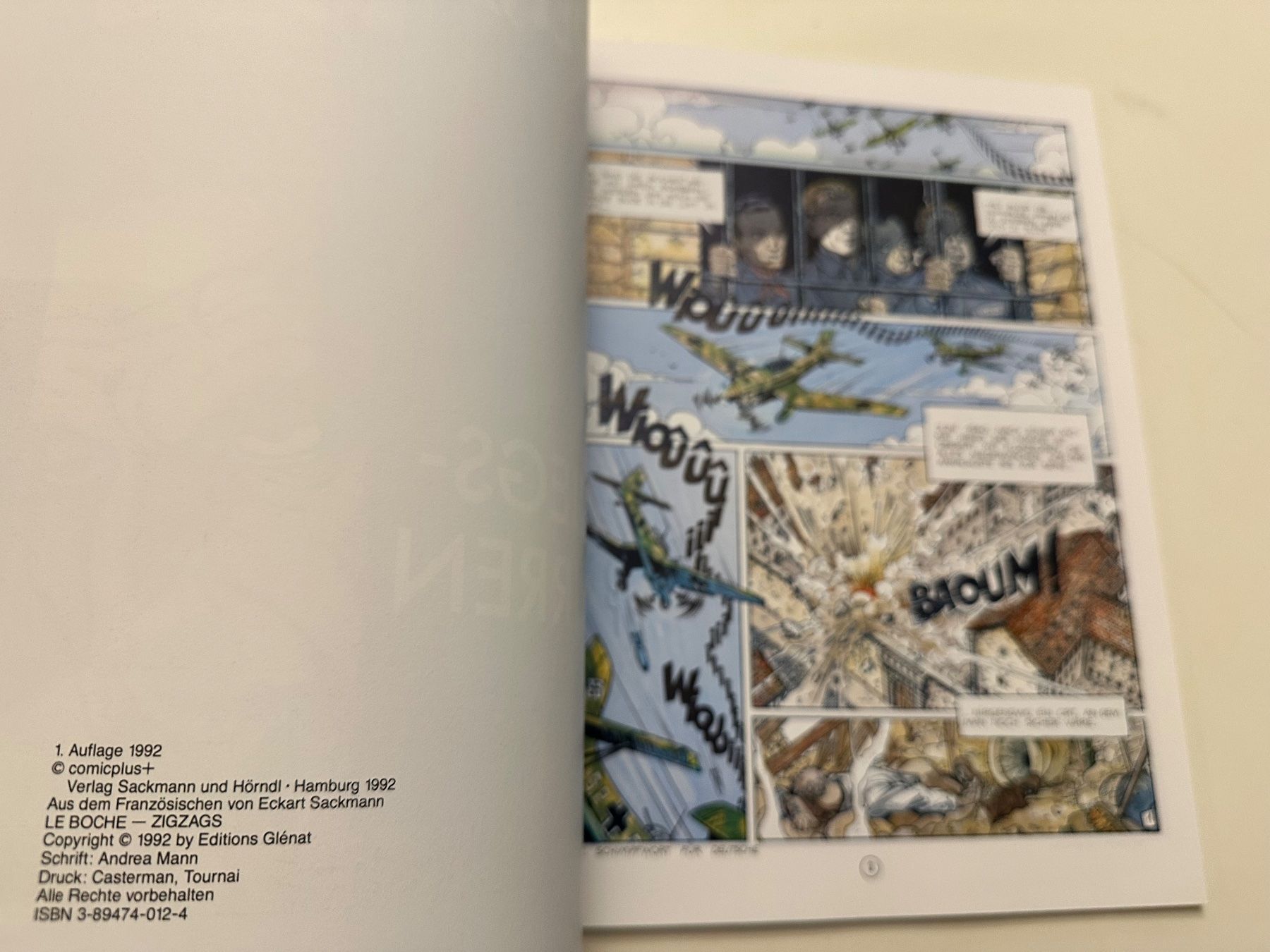 Comics: DER „BOCHE“ BAND 2 - KRIEGSWIRREN – Gebraucht aus Münsingen von Ganjam 3