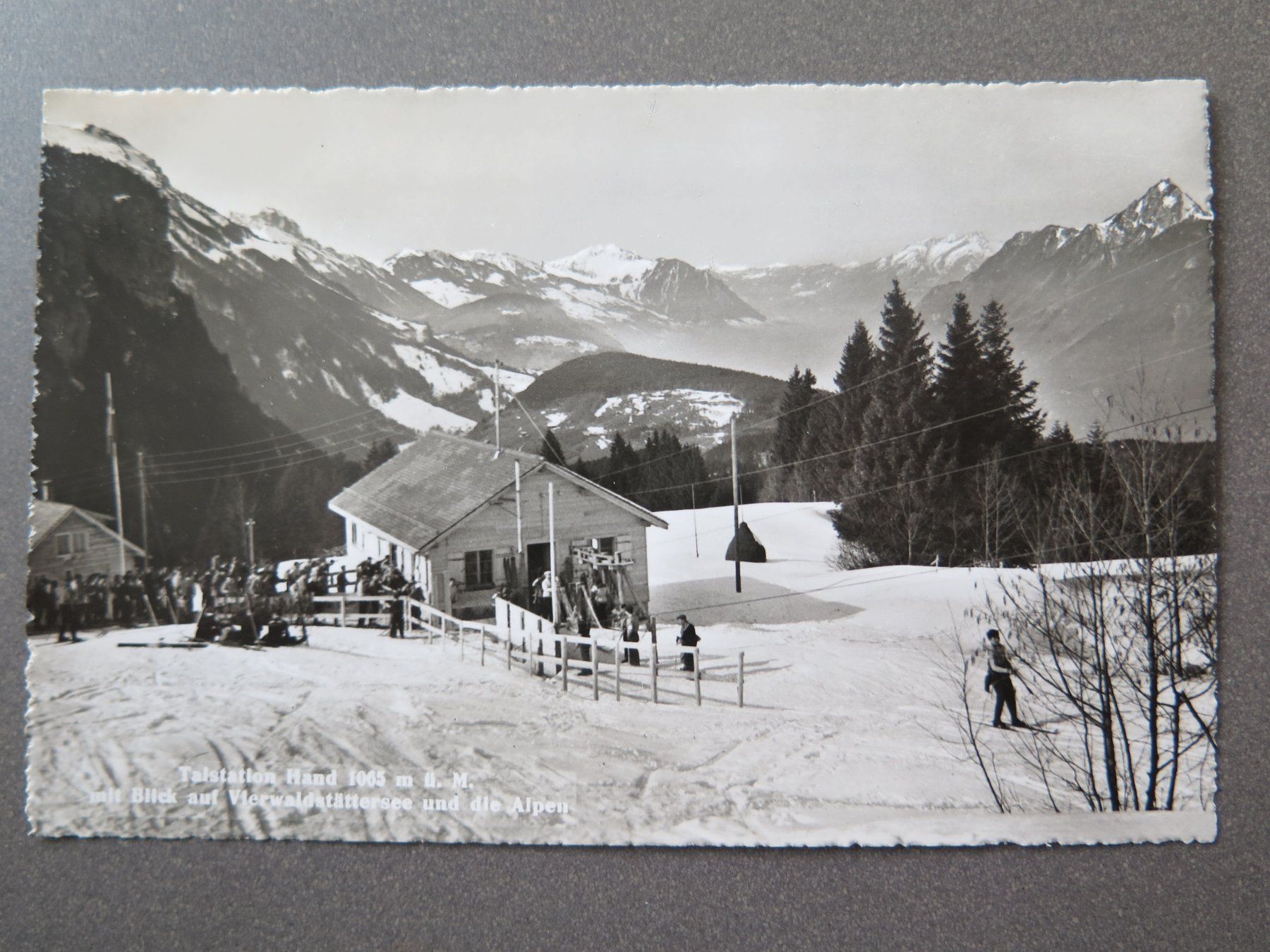 Cartoline postali: TALSTATION HAND - SKILIFT – Usato da Wittenbach venduto da lipasal
