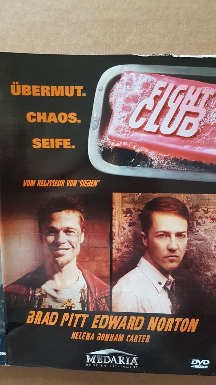 Alle DVDs: DVD Fight Club / Brad Pitt – Gebraucht aus Oetwil am See von fineli2