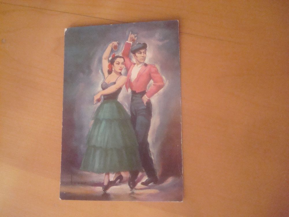 Antike Postkarte ANDALUCIA Andalusischer TANZ AB NUR 75 RP | Kaufen auf ...