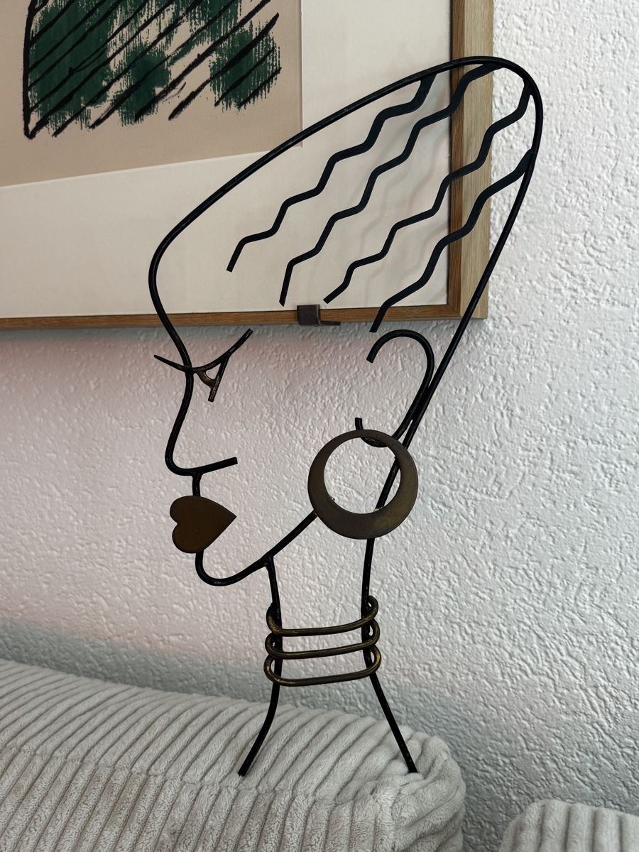 Sculture & Statue: Midcentury Wandskulptur  – Usato da Zürich venduto da WKND93