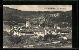 AK St. Ursanne, Vue générale, 1915