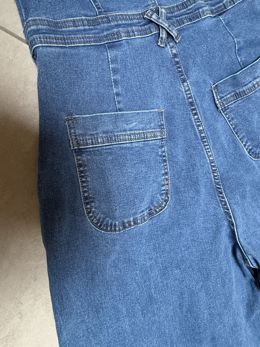 Shein Jumpsuits: Elastischer Boho Jeansjumpsuit – Neu (gemäss Beschreibung) aus Sigriswil von ck56 8