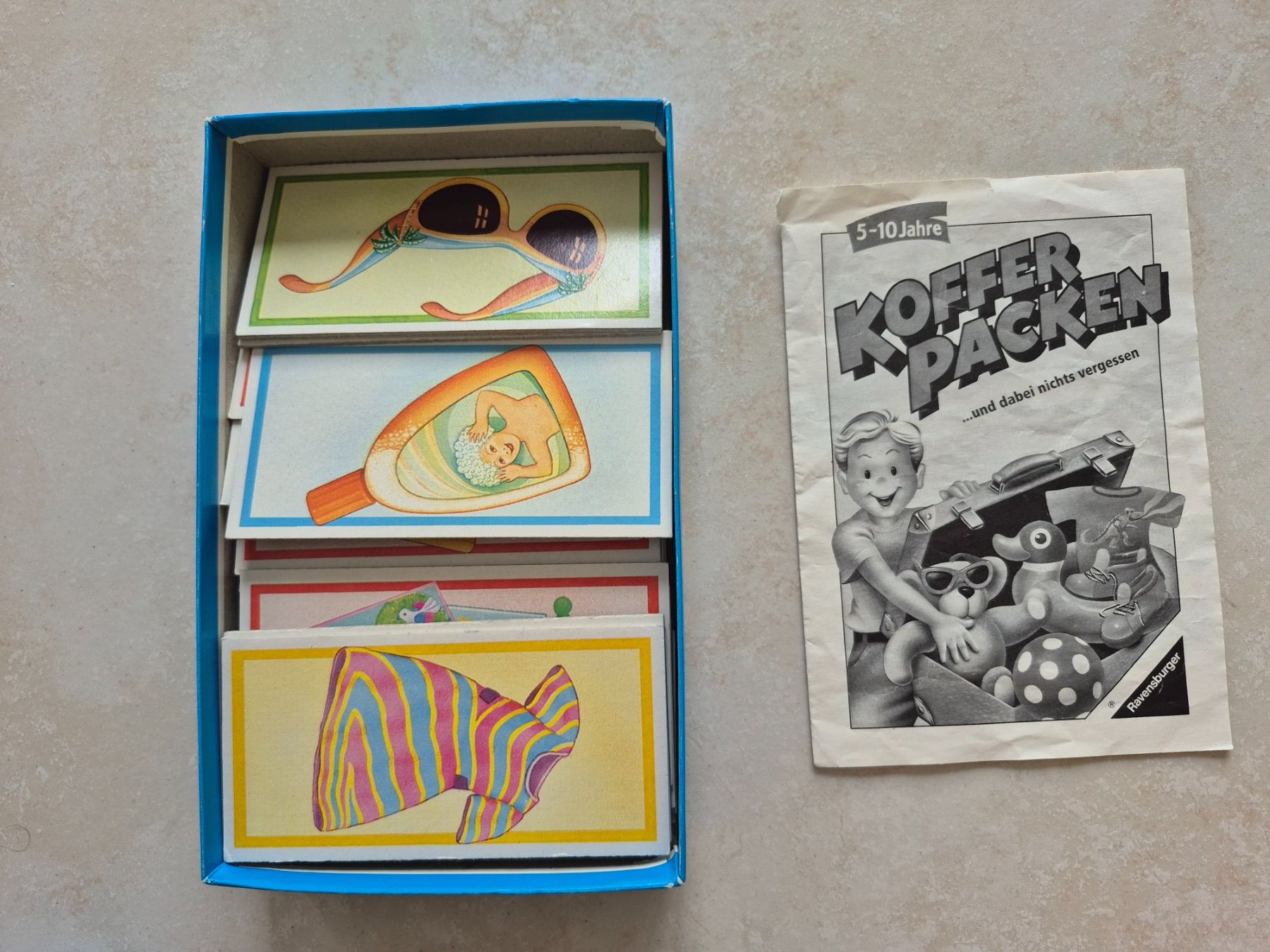 Ravensburger Giochi: Ravensburger Koffer packen Spiel – Usato da Lengnau AG venduto da Mefari 2