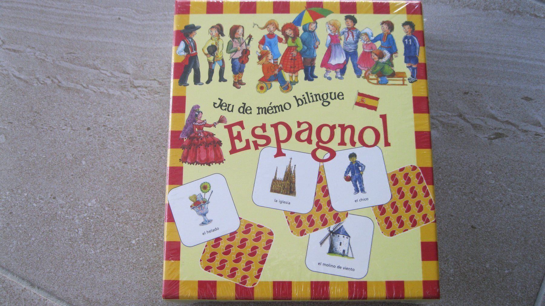 Spiele: Jeu de mémo bilingue Espagnol Neuf – Neu und originalverpackt aus vouvry von -tivoli-