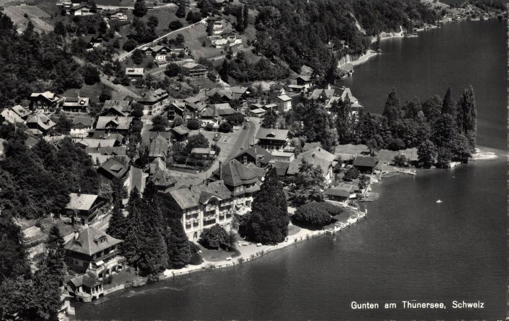 Flugaufnahme Gunten am Thunersee (Gebraucht) in Bronschhofen für CHF 8 ...